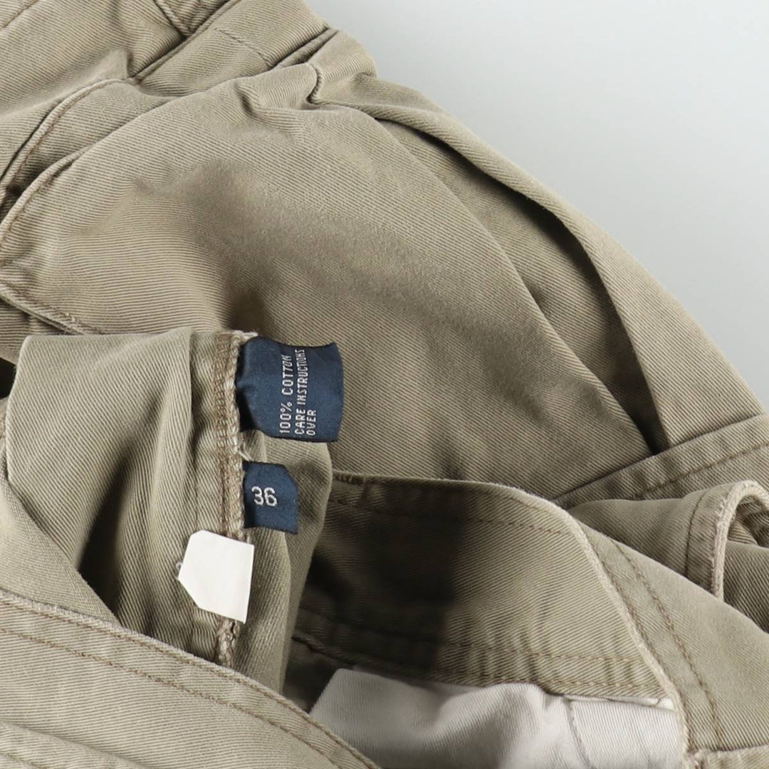 Ralph Lauren POLO by Ralph Lauren cargo shorts, short pants, men's w37 equivalent cotton Khaki type Vintage Second Hand