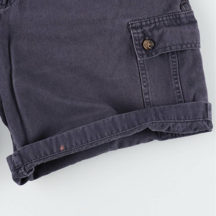 Ralph Lauren CHAPS Cargo Shorts, Men's Size W32 (approx.) cotton navy blue type Vintage Second Hand