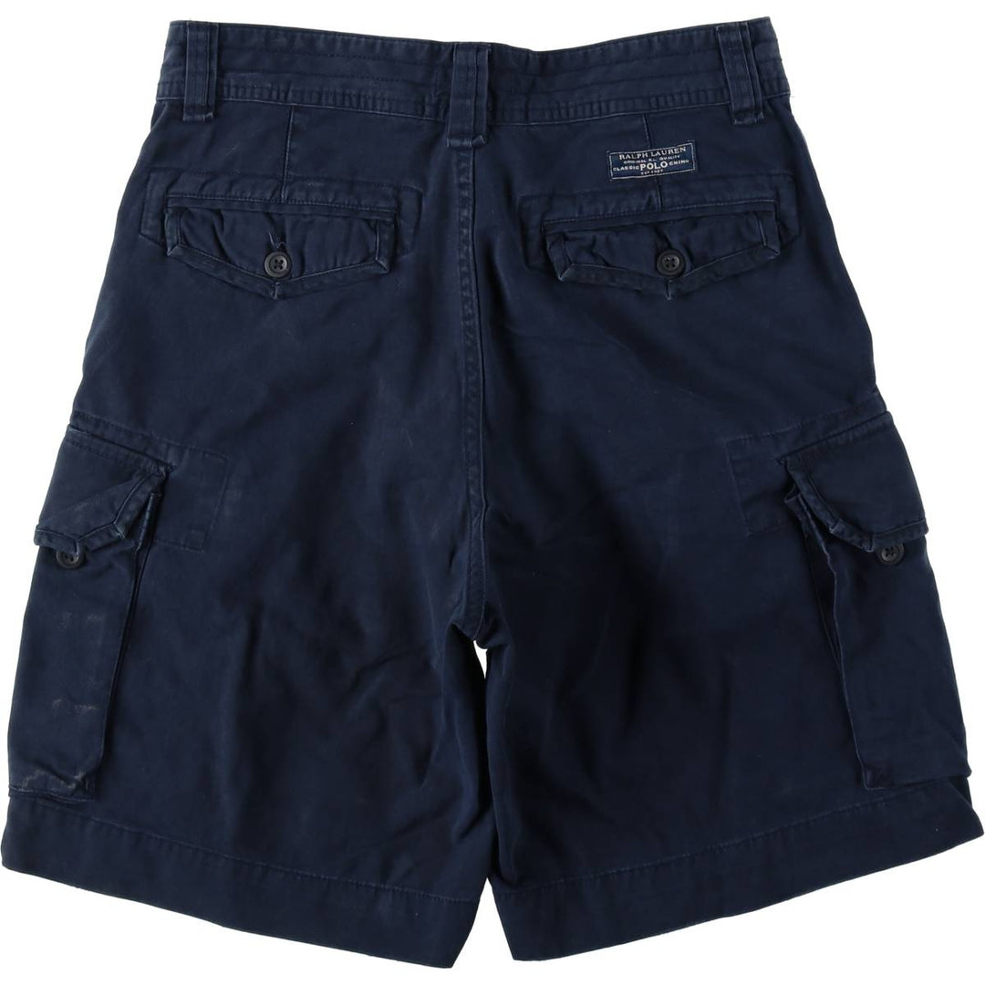 Ralph Lauren POLO RALPH LAUREN cargo shorts short pants men's w33 equivalent cotton navy blue type Vintage Second Hand