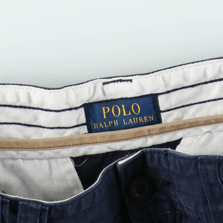 Ralph Lauren POLO RALPH LAUREN cargo shorts short pants men's w33 equivalent cotton navy blue type Vintage Second Hand