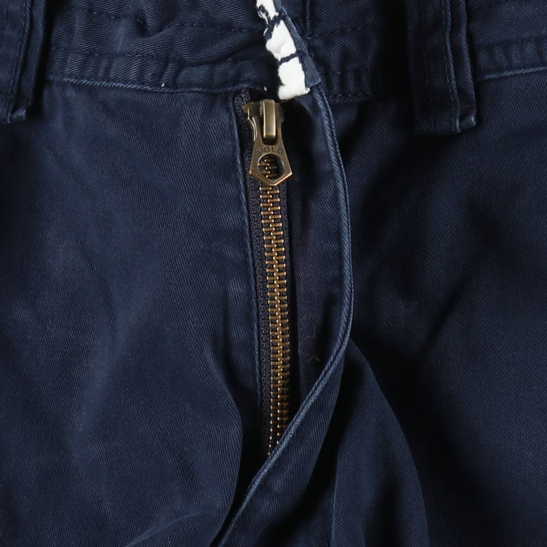 Ralph Lauren POLO RALPH LAUREN cargo shorts short pants men's w33 equivalent cotton navy blue type Vintage Second Hand