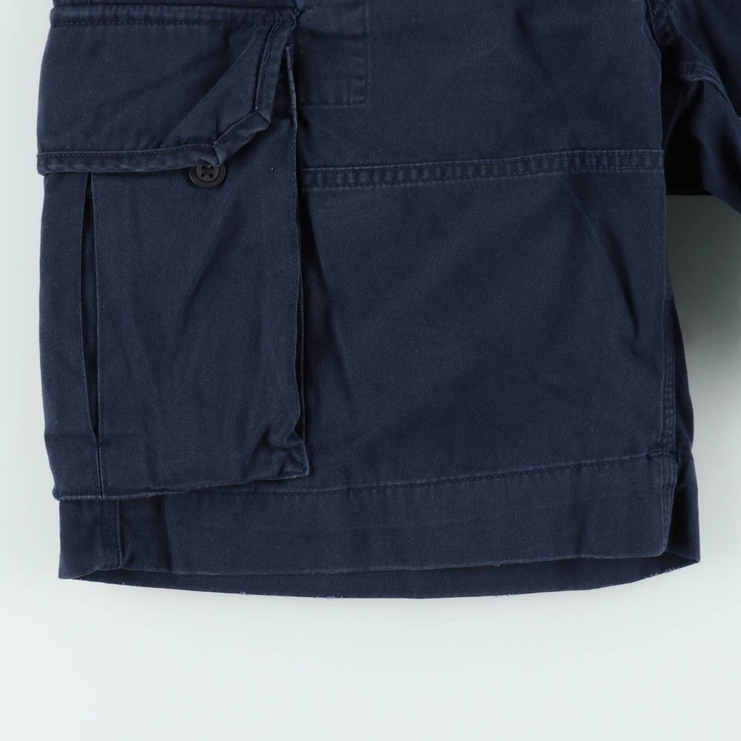 Ralph Lauren POLO RALPH LAUREN cargo shorts short pants men's w33 equivalent cotton navy blue type Vintage Second Hand