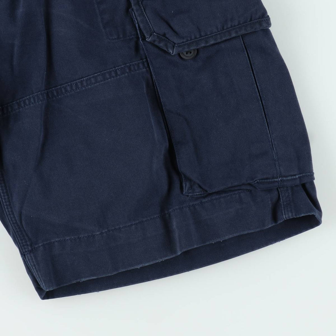 Ralph Lauren POLO RALPH LAUREN cargo shorts short pants men's w33 equivalent cotton navy blue type Vintage Second Hand