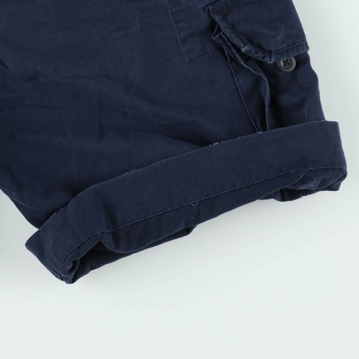 Ralph Lauren POLO RALPH LAUREN cargo shorts short pants men's w33 equivalent cotton navy blue type Vintage Second Hand
