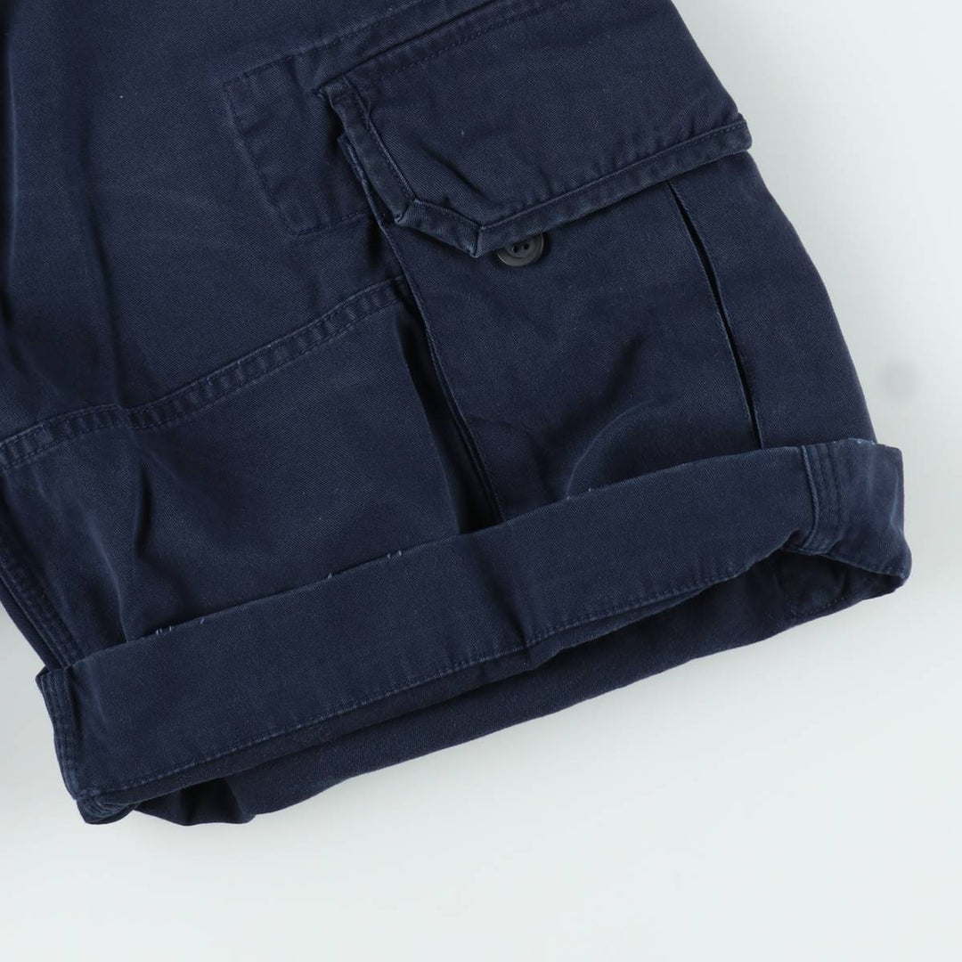Ralph Lauren POLO RALPH LAUREN cargo shorts short pants men's w33 equivalent cotton navy blue type Vintage Second Hand