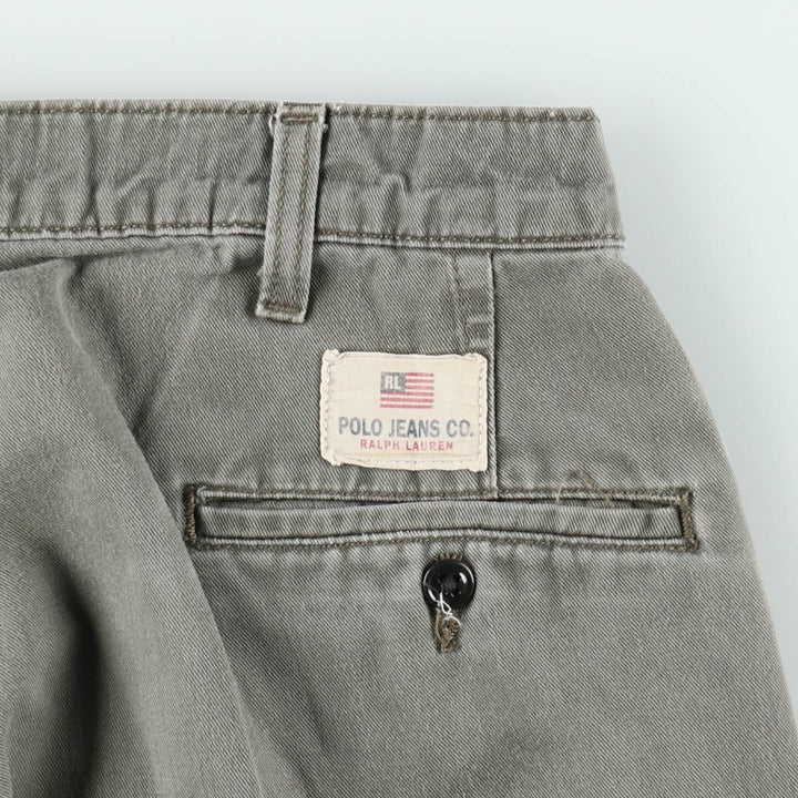 Ralph Lauren POLO JEANS COMPANY cargo shorts, men's size W32 (approx.) cotton Khaki type Vintage Second Hand
