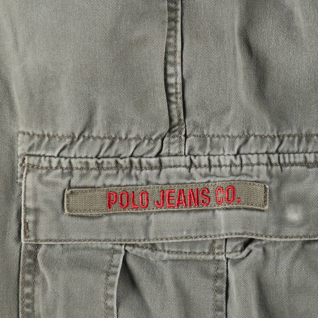 Ralph Lauren POLO JEANS COMPANY cargo shorts, men's size W32 (approx.) cotton Khaki type Vintage Second Hand