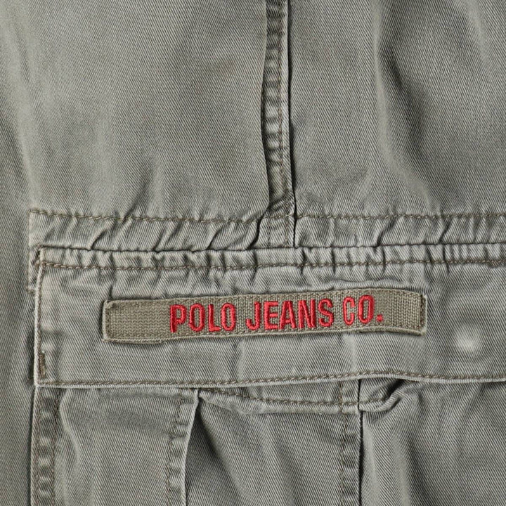 Ralph Lauren POLO JEANS COMPANY cargo shorts, men's size W32 (approx.) cotton Khaki type Vintage Second Hand