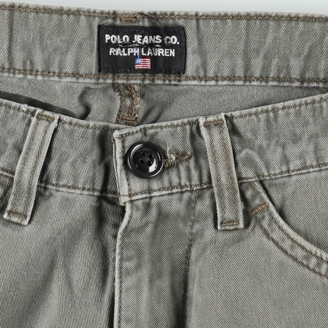 Ralph Lauren POLO JEANS COMPANY cargo shorts, men's size W32 (approx.) cotton Khaki type Vintage Second Hand
