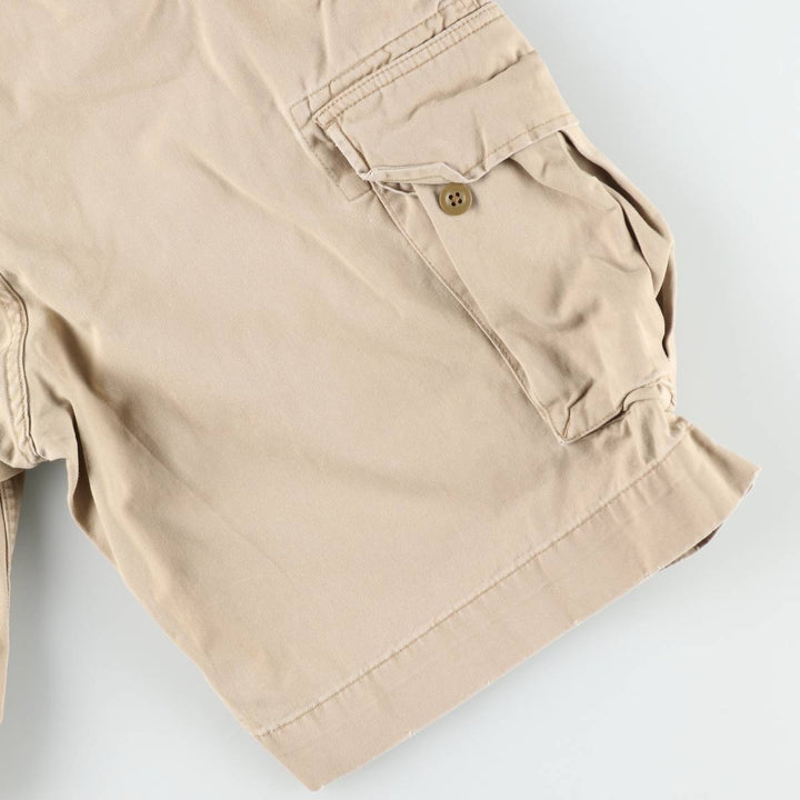 Ralph Lauren POLO by Ralph Lauren cargo shorts, short pants, men's size w34 cotton Beige type Vintage Second Hand