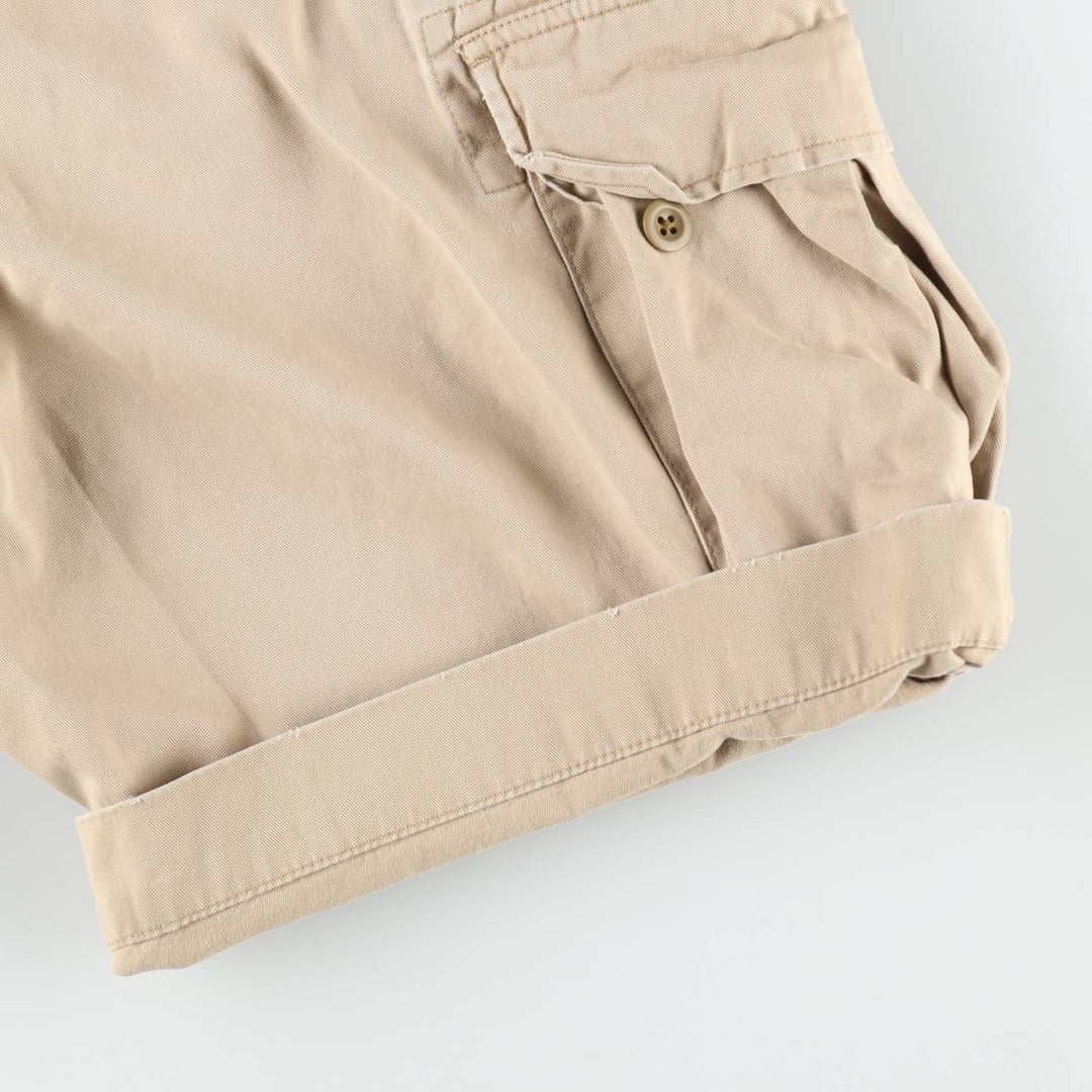 Ralph Lauren POLO by Ralph Lauren cargo shorts, short pants, men's size w34 cotton Beige type Vintage Second Hand