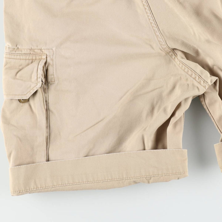 Ralph Lauren POLO by Ralph Lauren cargo shorts, short pants, men's size w34 cotton Beige type Vintage Second Hand