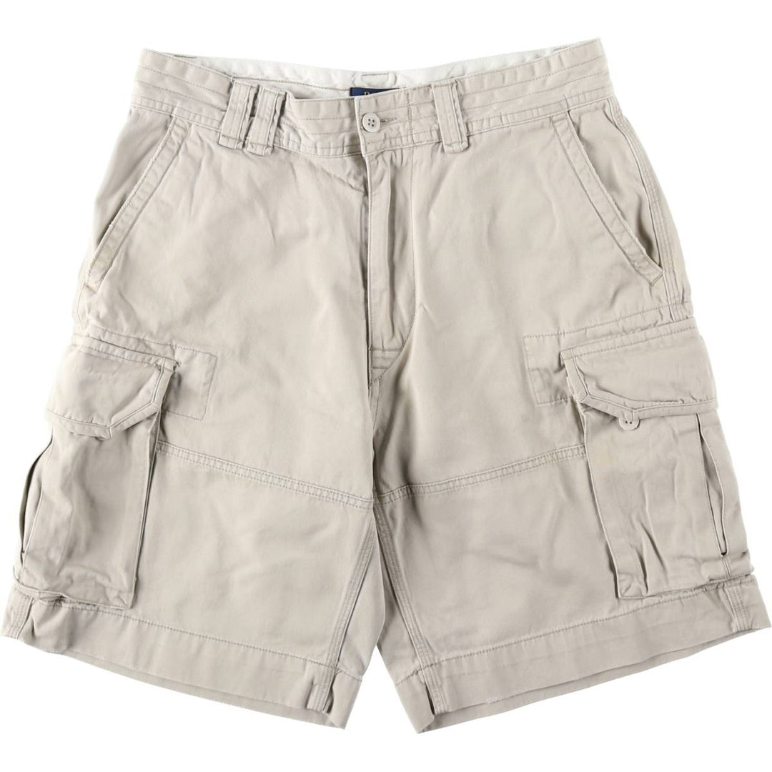 Ralph Lauren POLO RALPH LAUREN cargo shorts short pants men's w33 equivalent cotton Beige type Vintage Second Hand