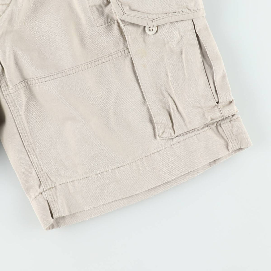 Ralph Lauren POLO RALPH LAUREN cargo shorts short pants men's w33 equivalent cotton Beige type Vintage Second Hand