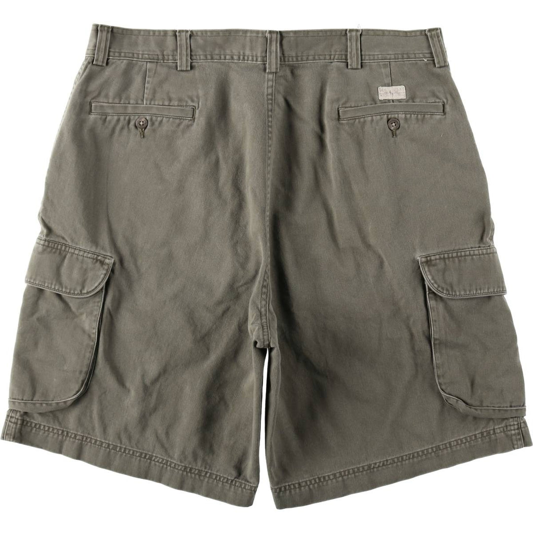 Ralph Lauren POLO by Ralph Lauren cargo shorts, half pants, men's w37 equivalent cotton Khaki type Vintage Second Hand
