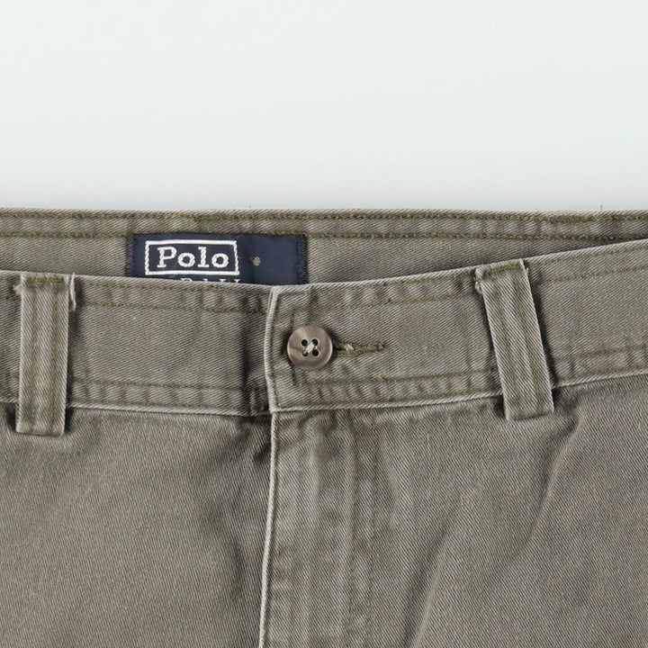 Ralph Lauren POLO by Ralph Lauren cargo shorts, half pants, men's w37 equivalent cotton Khaki type Vintage Second Hand