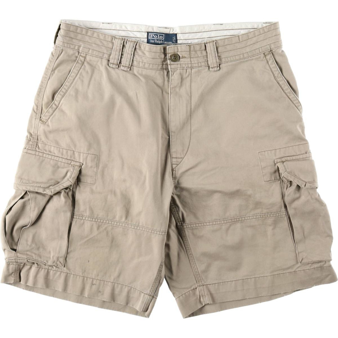 Ralph Lauren POLO by Ralph Lauren cargo shorts, short pants, men's w37 equivalent cotton Beige type Vintage Second Hand