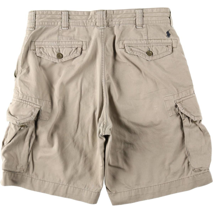 Ralph Lauren POLO by Ralph Lauren cargo shorts, short pants, men's w37 equivalent cotton Beige type Vintage Second Hand
