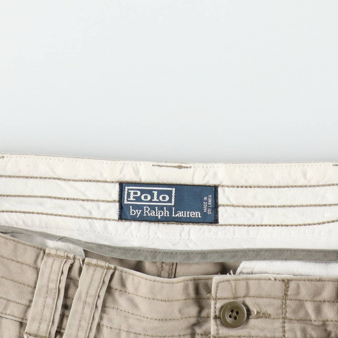 Ralph Lauren POLO by Ralph Lauren cargo shorts, short pants, men's w37 equivalent cotton Beige type Vintage Second Hand
