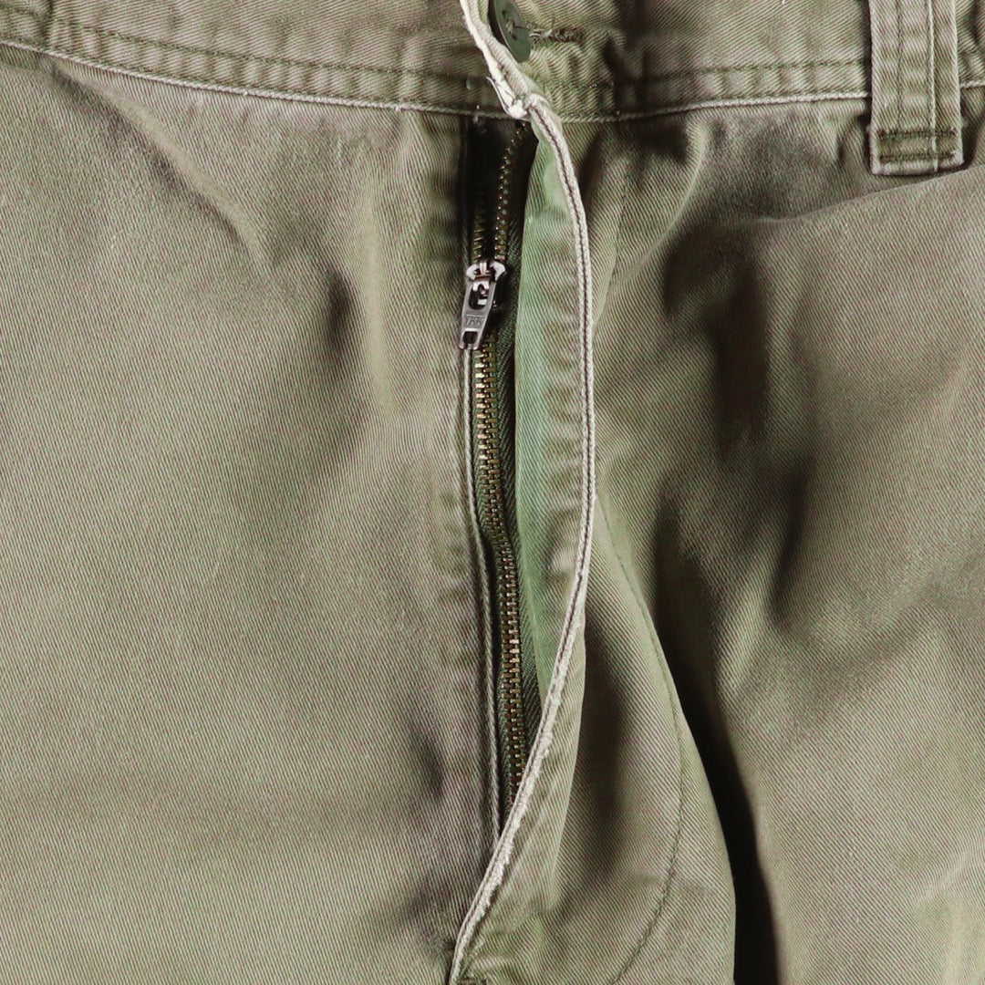 2000'S Ralph Lauren POLO JEANS COMPANY stenciled military cargo shorts, men's size W37 (approx.) cotton Khaki type Vintage Second Hand
