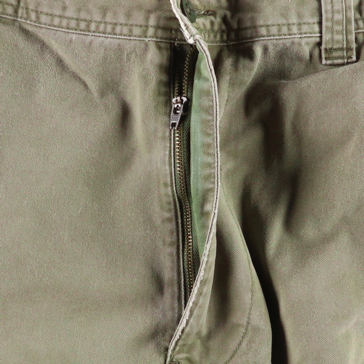 2000'S Ralph Lauren POLO JEANS COMPANY stenciled military cargo shorts, men's size W37 (approx.) cotton Khaki type Vintage Second Hand
