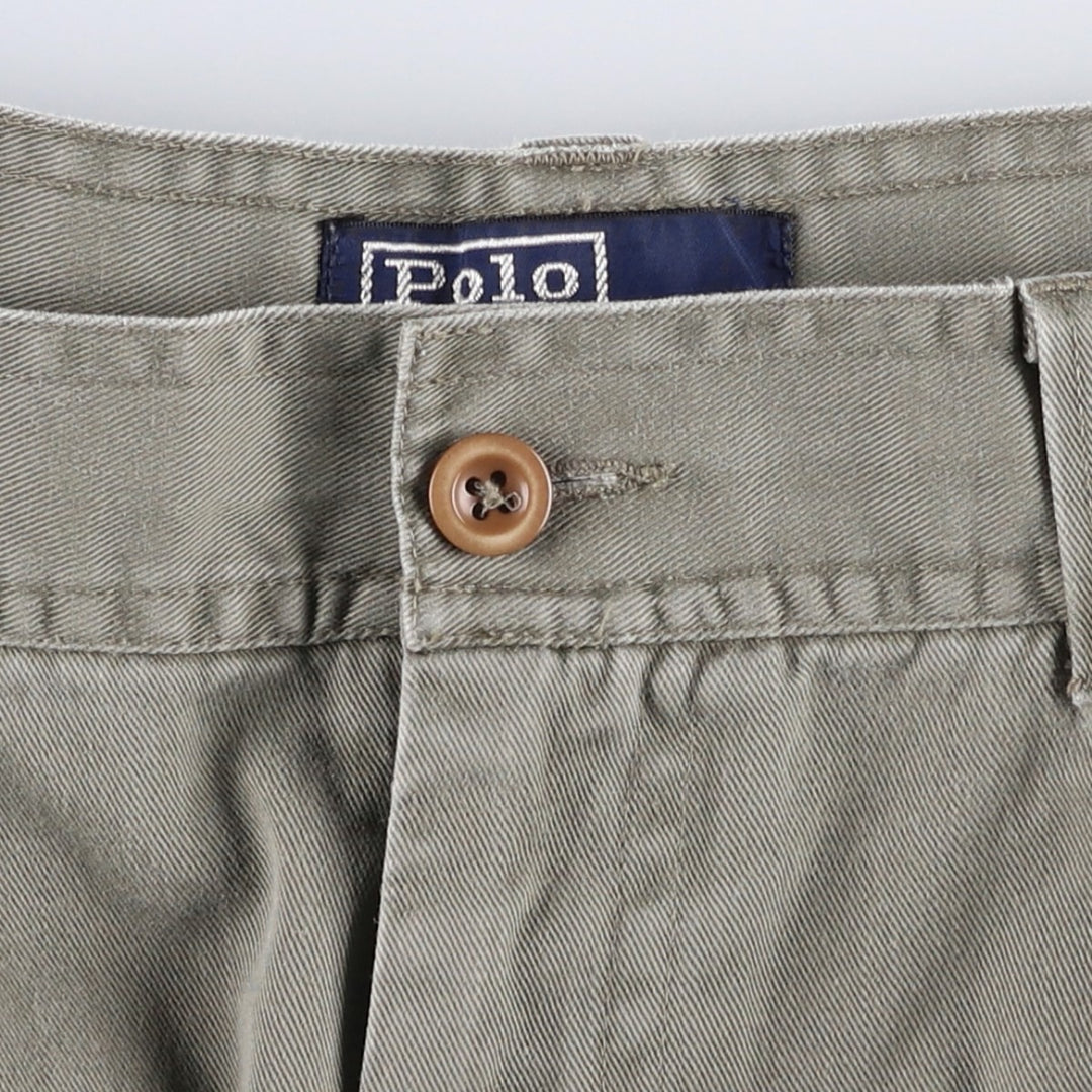 Ralph Lauren POLO by Ralph Lauren cargo shorts, short pants, men's size w36 cotton Khaki type Vintage Second Hand