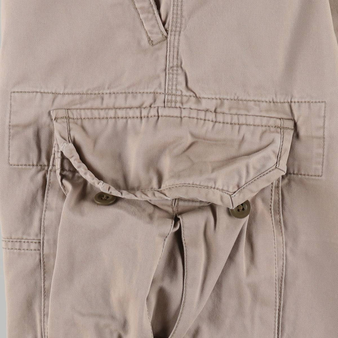 Ralph Lauren POLO by Ralph Lauren cargo shorts, half pants, men's size w36 cotton Beige type Vintage Second Hand