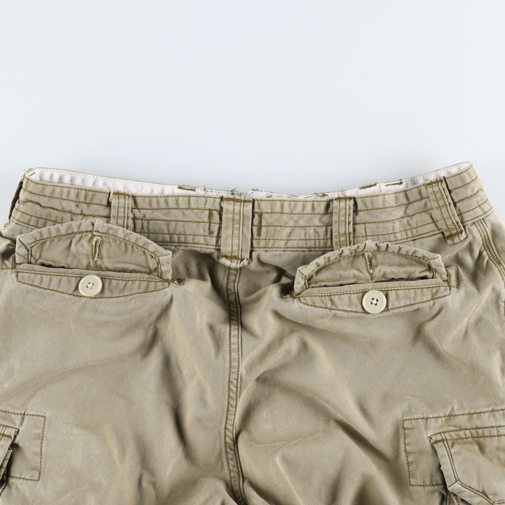 Ralph Lauren POLO RALPH LAUREN cargo shorts, men's size W35 cotton Khaki type Vintage Second Hand