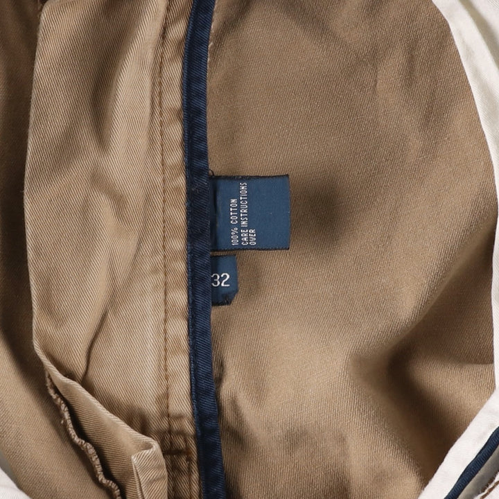 Ralph Lauren POLO by Ralph Lauren cargo shorts, short pants, men's size w32 cotton beige type brown Vintage Second Hand