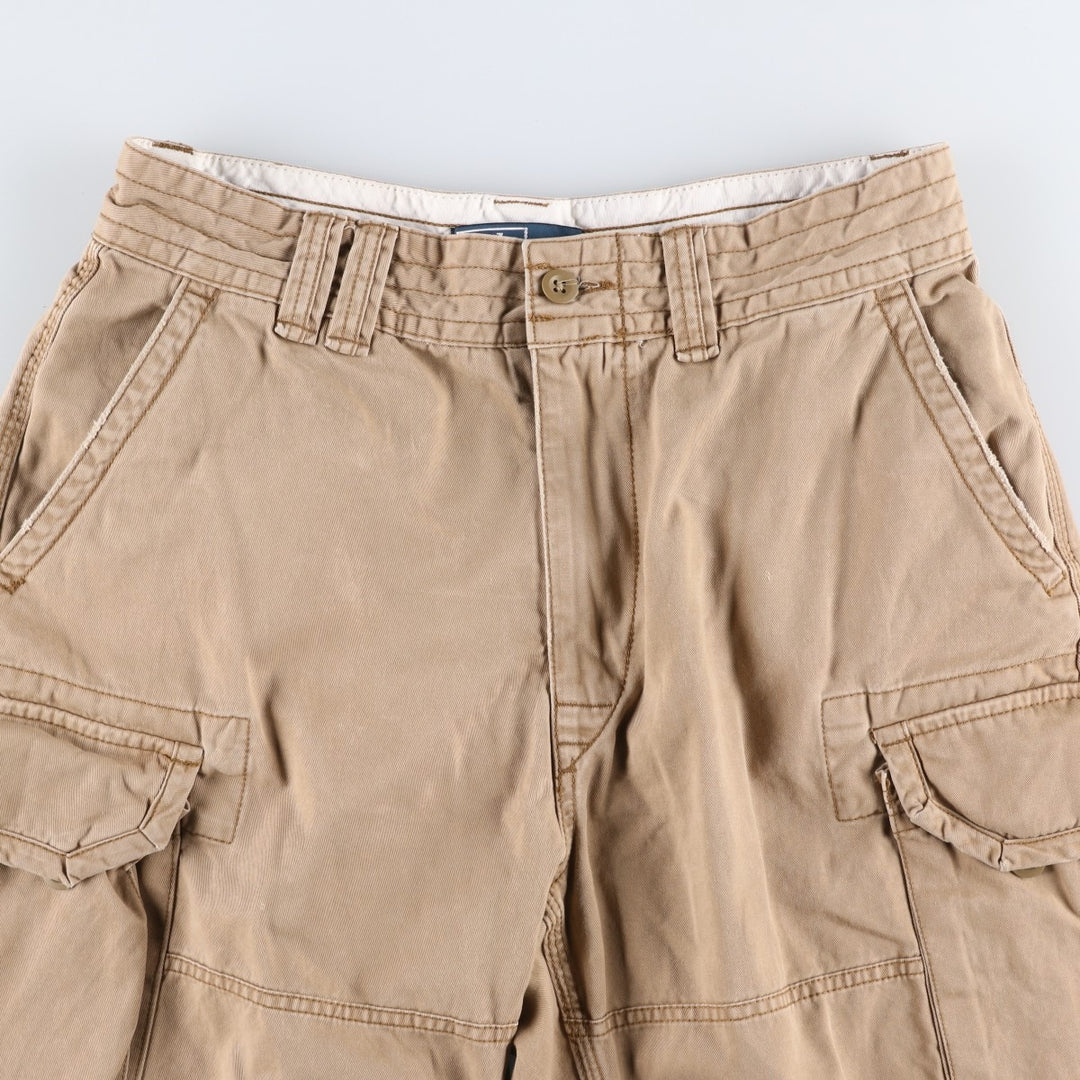 Ralph Lauren POLO by Ralph Lauren cargo shorts, short pants, men's size w32 cotton beige type brown Vintage Second Hand