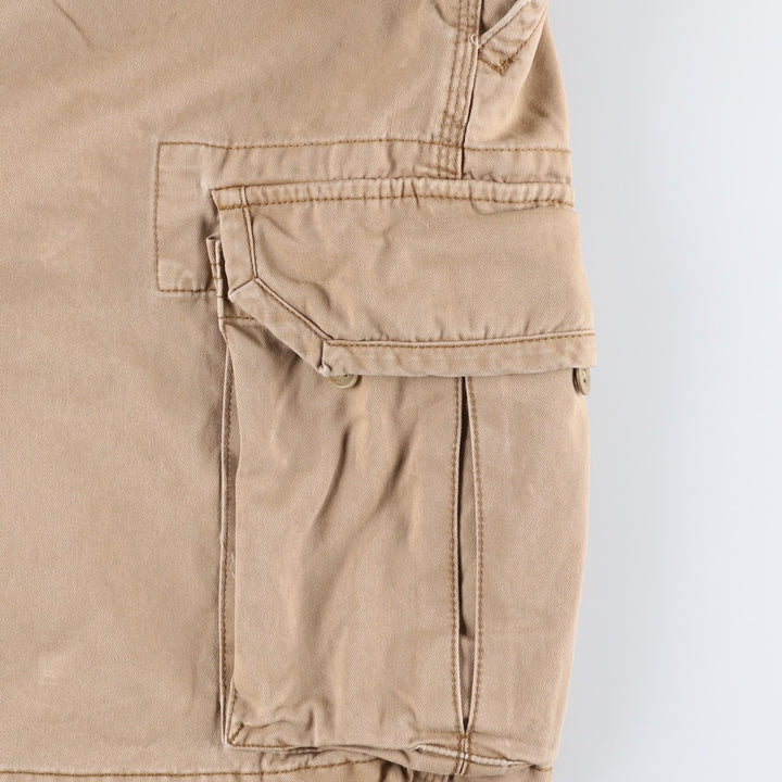Ralph Lauren POLO by Ralph Lauren cargo shorts, short pants, men's size w32 cotton beige type brown Vintage Second Hand
