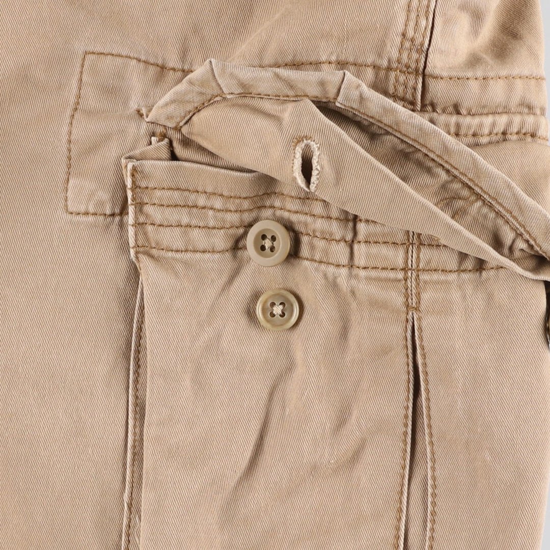 Ralph Lauren POLO by Ralph Lauren cargo shorts, short pants, men's size w32 cotton beige type brown Vintage Second Hand
