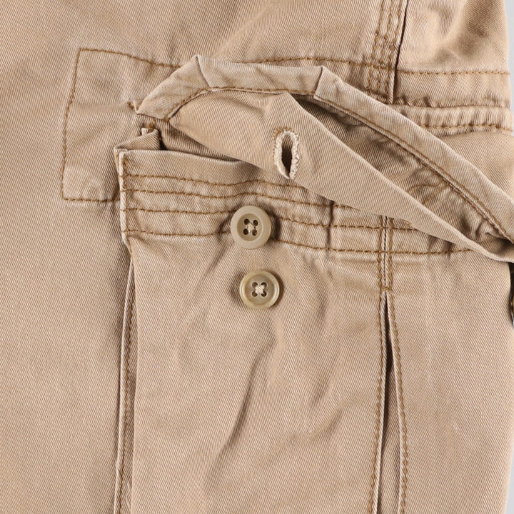 Ralph Lauren POLO by Ralph Lauren cargo shorts, short pants, men's size w32 cotton beige type brown Vintage Second Hand