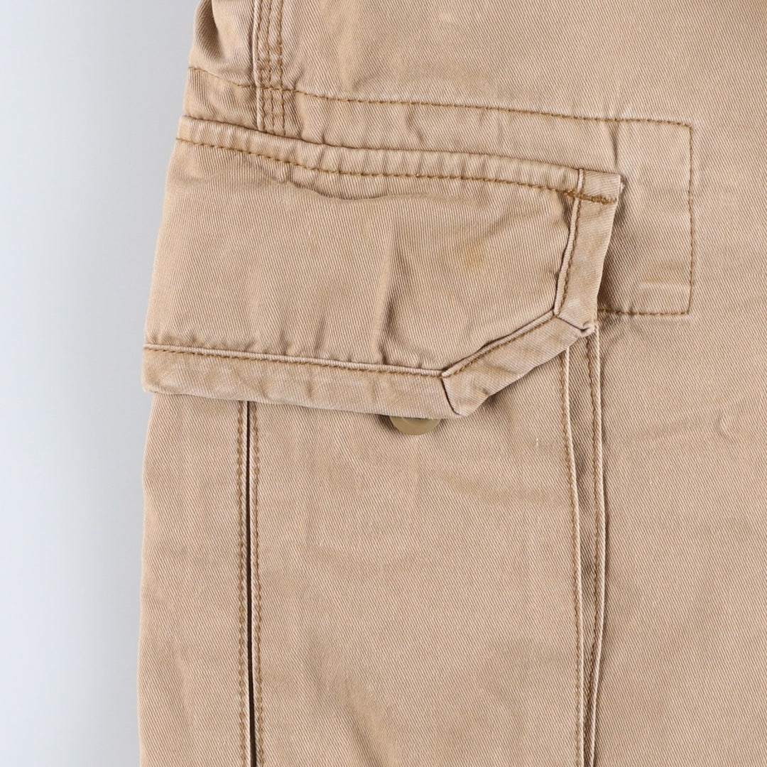 Ralph Lauren POLO by Ralph Lauren cargo shorts, short pants, men's size w32 cotton beige type brown Vintage Second Hand