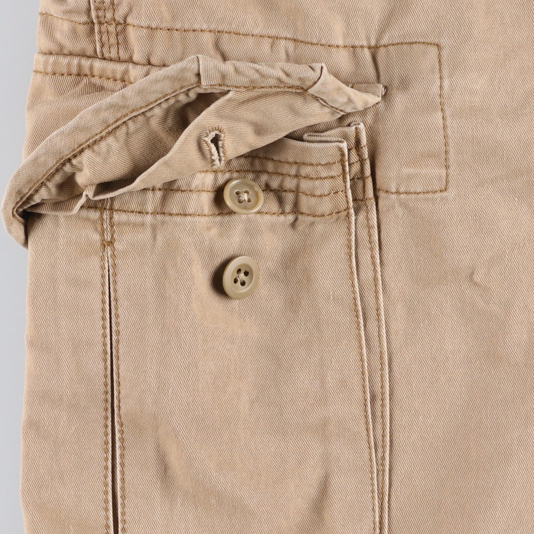 Ralph Lauren POLO by Ralph Lauren cargo shorts, short pants, men's size w32 cotton beige type brown Vintage Second Hand