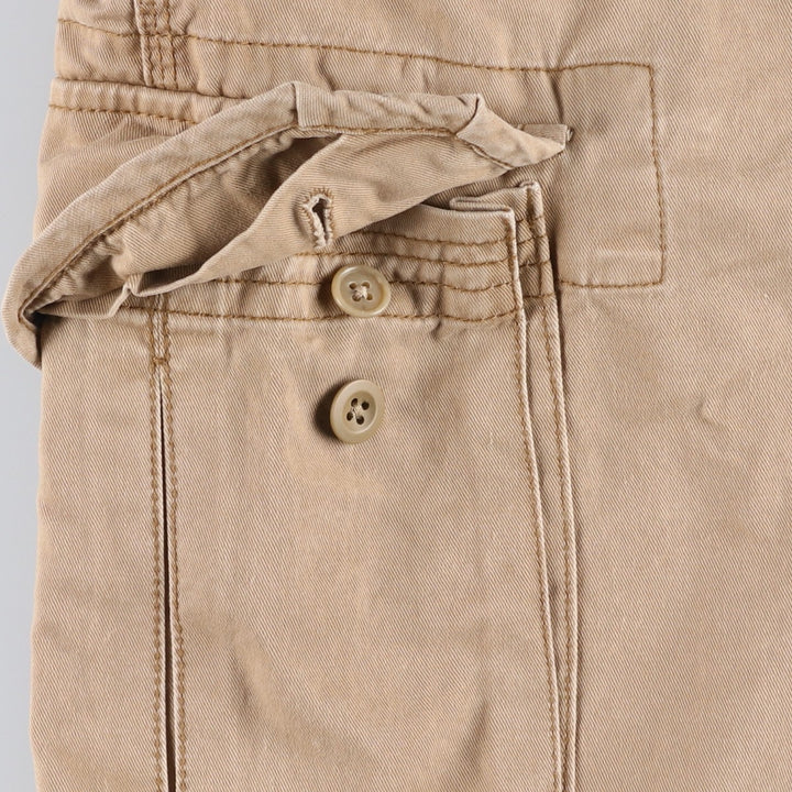 Ralph Lauren POLO by Ralph Lauren cargo shorts, short pants, men's size w32 cotton beige type brown Vintage Second Hand