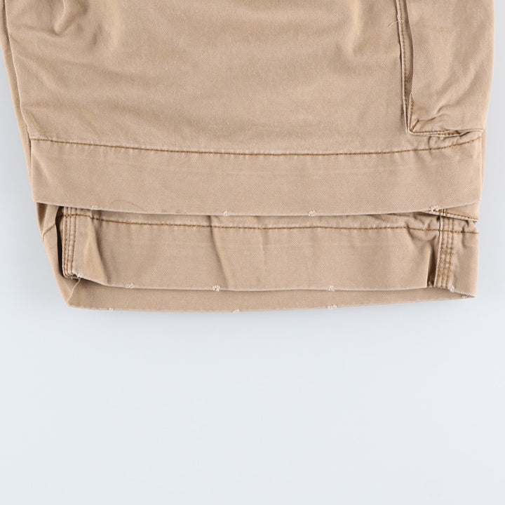 Ralph Lauren POLO by Ralph Lauren cargo shorts, short pants, men's size w32 cotton beige type brown Vintage Second Hand