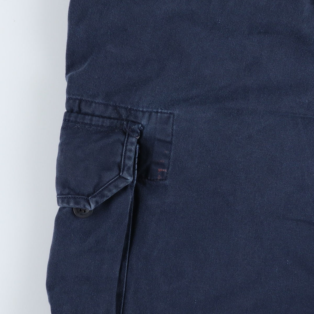 Ralph Lauren POLO RALPH LAUREN cargo shorts, men's size W36 cotton navy blue type Vintage Second Hand
