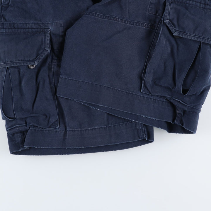 Ralph Lauren POLO RALPH LAUREN cargo shorts, men's size W36 cotton navy blue type Vintage Second Hand