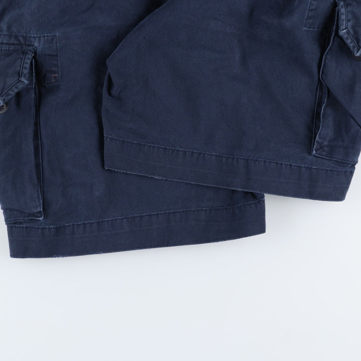 Ralph Lauren POLO RALPH LAUREN cargo shorts, men's size W36 cotton navy blue type Vintage Second Hand