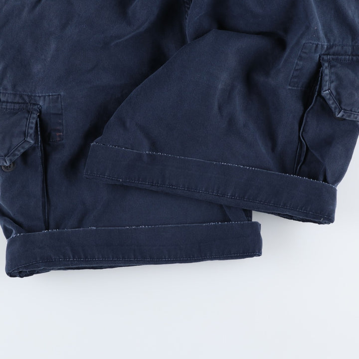 Ralph Lauren POLO RALPH LAUREN cargo shorts, men's size W36 cotton navy blue type Vintage Second Hand