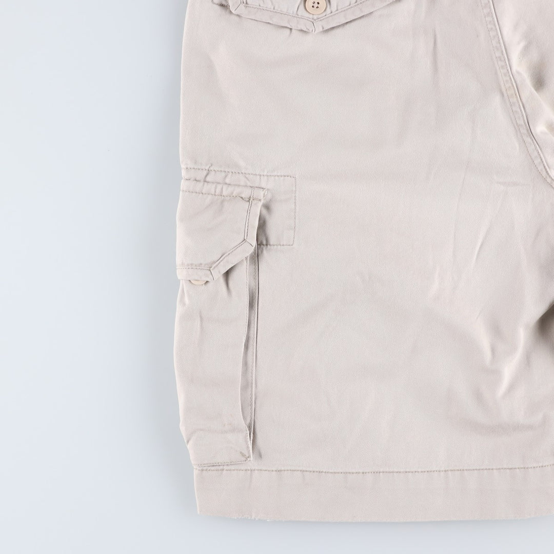 Ralph Lauren POLO RALPH LAUREN cargo shorts, men's size W36 cotton Beige type Vintage Second Hand