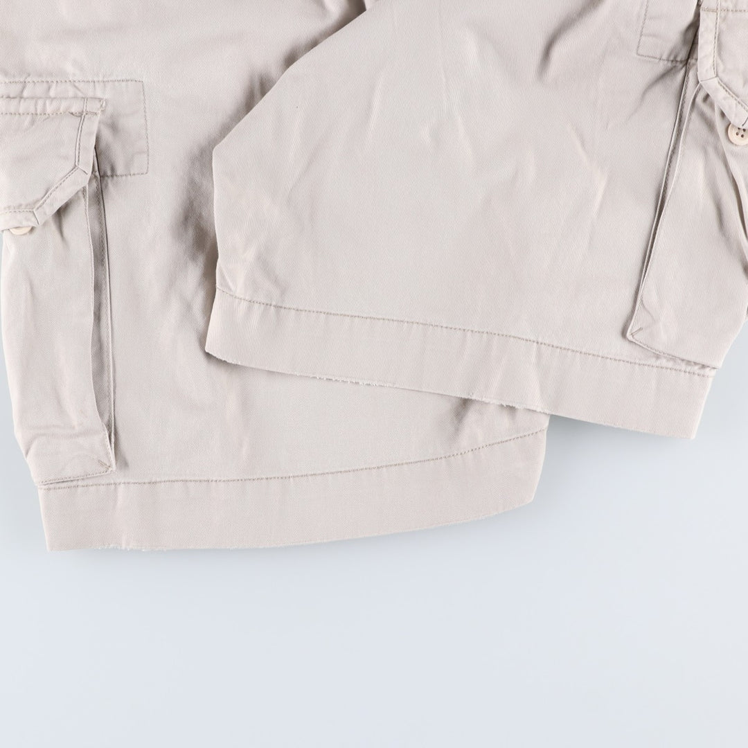 Ralph Lauren POLO RALPH LAUREN cargo shorts, men's size W36 cotton Beige type Vintage Second Hand