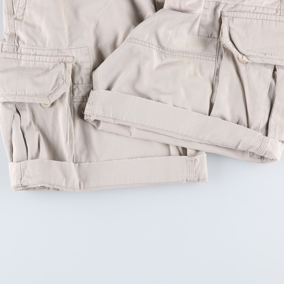 Ralph Lauren POLO RALPH LAUREN cargo shorts, men's size W36 cotton Beige type Vintage Second Hand