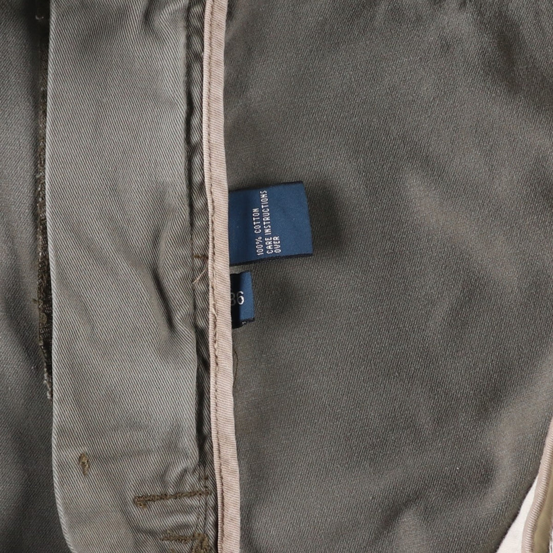 Ralph Lauren POLO by Ralph Lauren cargo shorts, men's size W39 (approx.) cotton Khaki type brown Vintage Second Hand