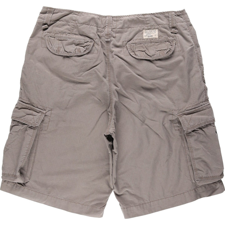 2000'S Ralph Lauren POLO JEANS COMPANY Ripstop Cargo Shorts (Men's W39 equivalent) cotton Khaki type beige Vintage Second Hand