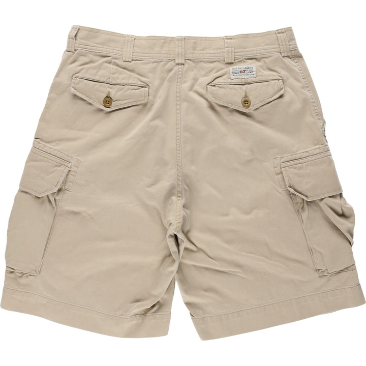 Ralph Lauren POLO by Ralph Lauren cargo shorts, short pants, men's w35 equivalent cotton Beige type Vintage Second Hand