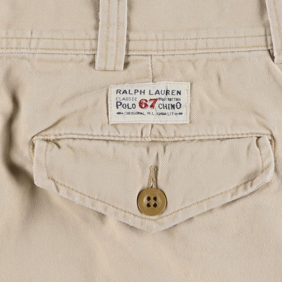 Ralph Lauren POLO by Ralph Lauren cargo shorts, short pants, men's w35 equivalent cotton Beige type Vintage Second Hand