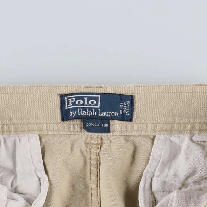 Ralph Lauren POLO by Ralph Lauren cargo shorts, short pants, men's w35 equivalent cotton Beige type Vintage Second Hand