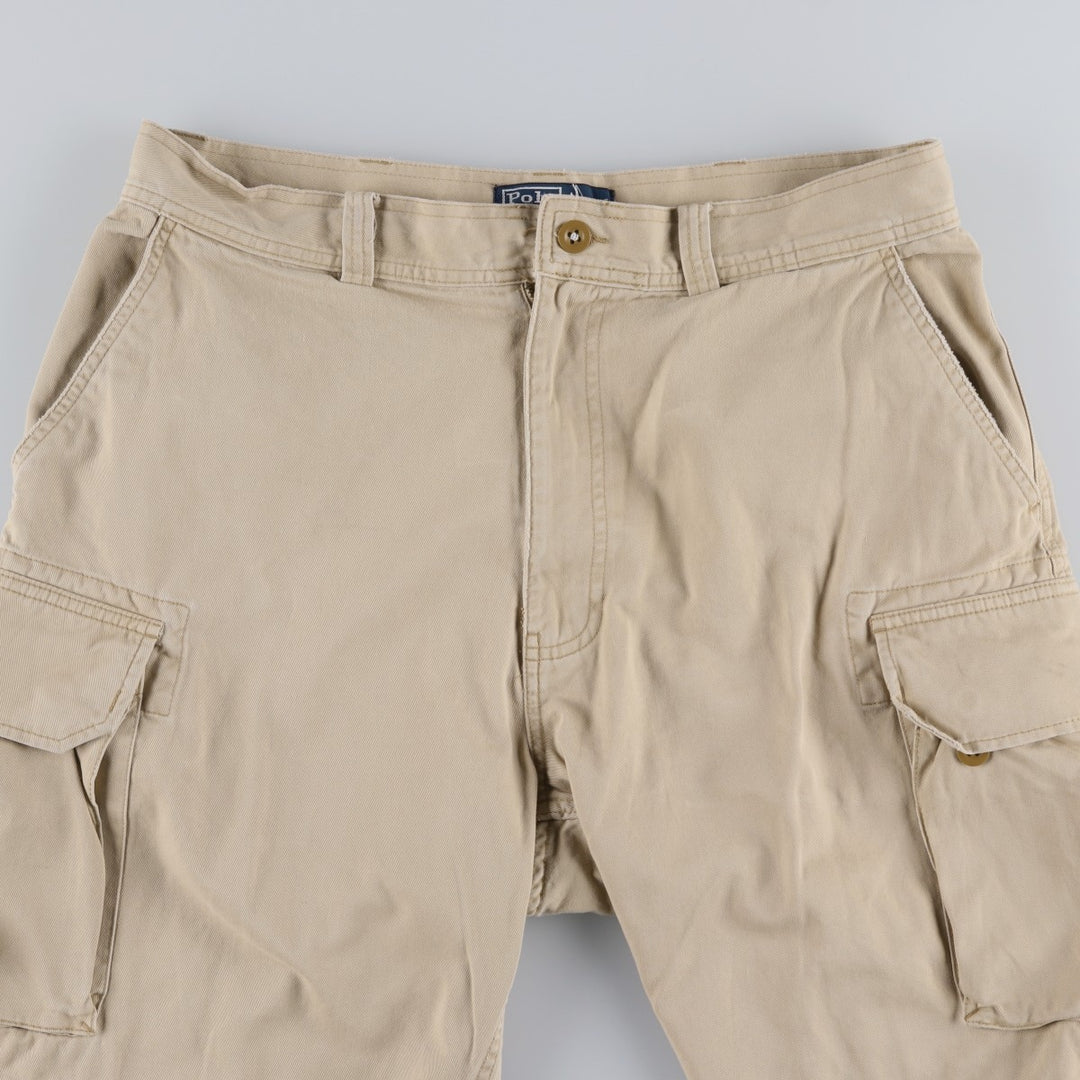 Ralph Lauren POLO by Ralph Lauren cargo shorts, short pants, men's w35 equivalent cotton Beige type Vintage Second Hand